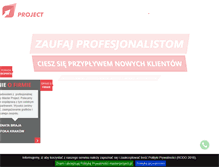Tablet Screenshot of masterproject.pl